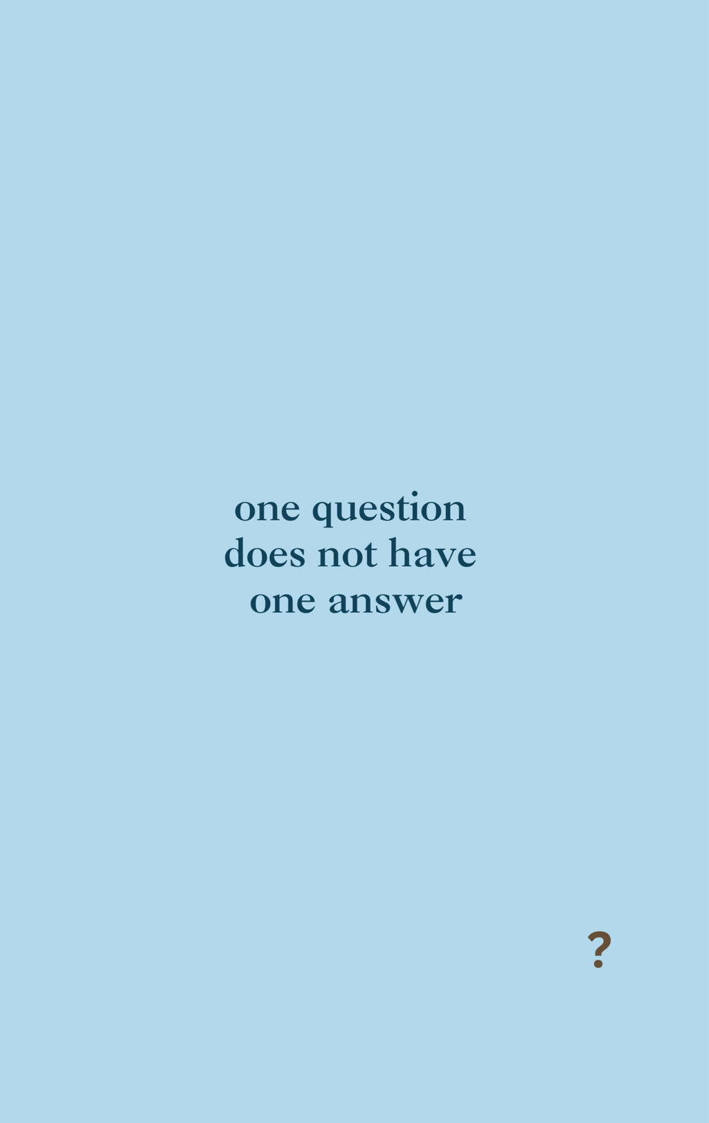 questions - a card game